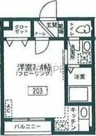 アルフレンテの物件間取画像